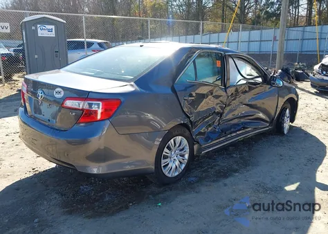 2014 Toyota Camry Le z USA, uszkodzony, nr VIN 4T4BF1FK0ER340627